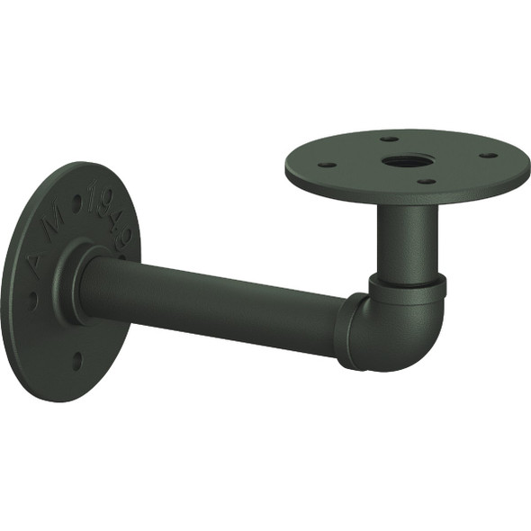 Knape & Vogt Birmingham 8 In. Industrial Elbow Pipe Shelf Bracket RP-201BREL-8IN