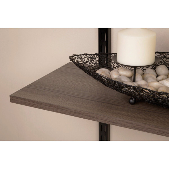 Knape & Vogt 1980 Series 8 In. x 36 In. All-Purpose Diamond Ash Shelf Board