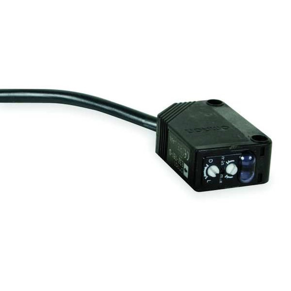 Omron Photoelectric Sensor, Rectangular, Diffuse E3Z-D62