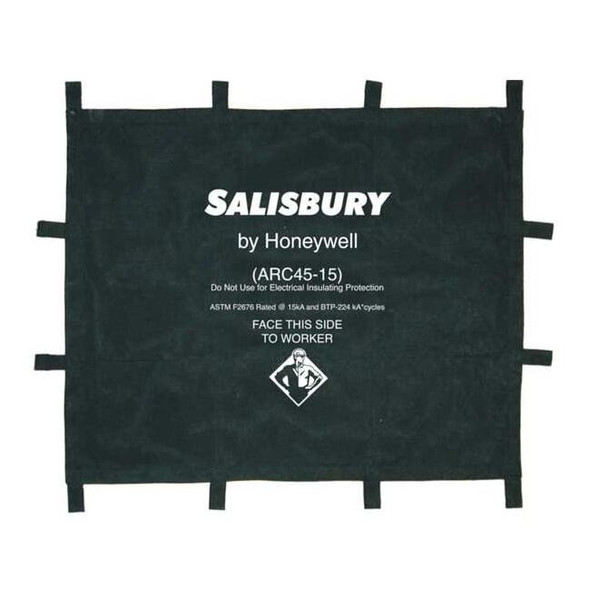 Salisbury Arc Blanket,15kA,4 x 5 Ft.,Blue ARC45-15PS