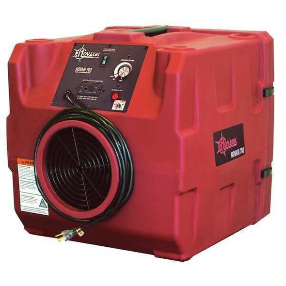 Novatek Air Scrubber, 750 cfm, Red, 115V AC G0700 Novatek Air Scrubber, 750 cfm, Red, 115V AC G0700