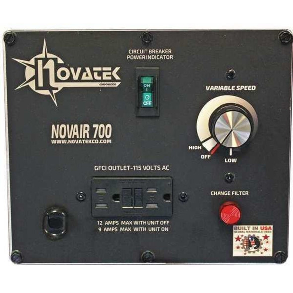 Novatek Air Scrubber, 750 cfm, Red, 115V AC G0700