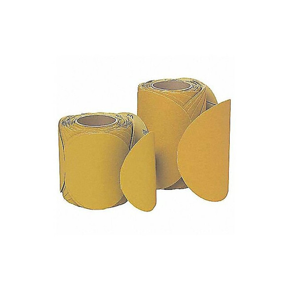 3m PSA Disc Roll,No Hole,6 In,60G,AlO,PK400 7000118090