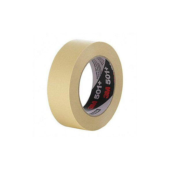 Painter's Tape, 24 mm W x 55 m L, 7.3 mil Thick, Tan, Rubber Adhesive, 36 PK
