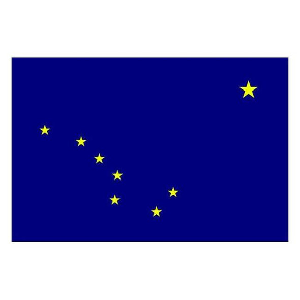 Annin Flagmakers Alaska State Flag,3x5 Ft 140165