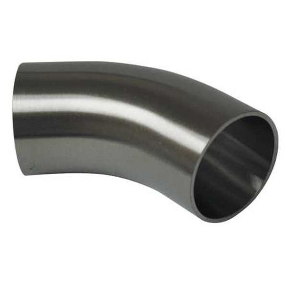 Manufacturer Varies 1" Butt Weld T304 SS Long Tangent 45 Degree Elbow E2KS1.0