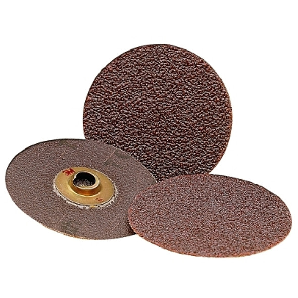 Roloc™ Discs 361F, Aluminum Oxide, 1 in dia, TR, 36 Grit, 30000 RPM
