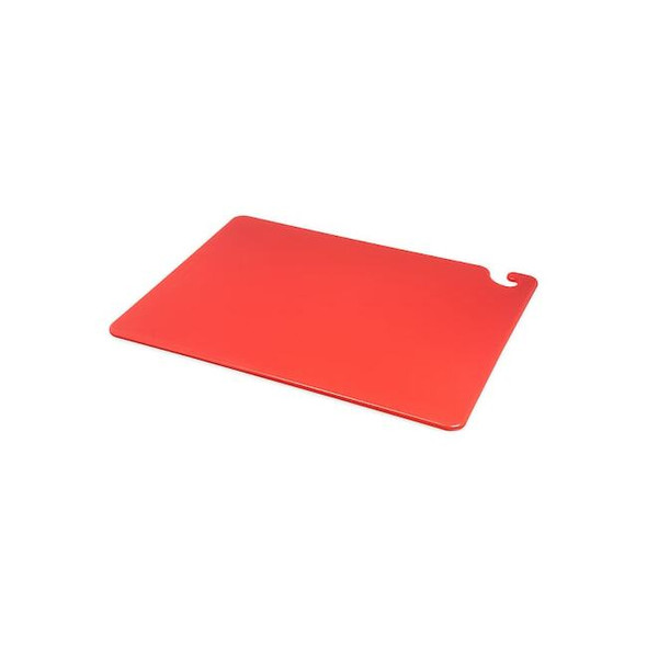 San Jamar Cutting Board,18x24,Red CB182412RD