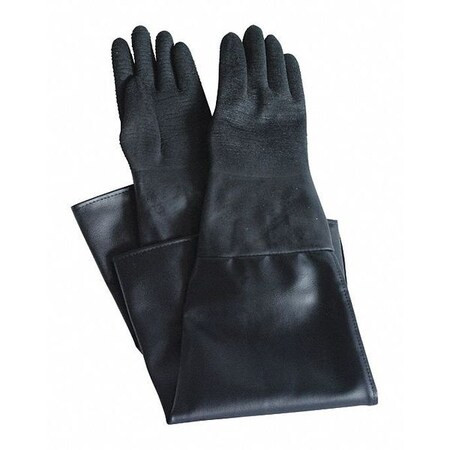 Alc Sandblasting Gloves,33" L x8" dia.,PR 40250