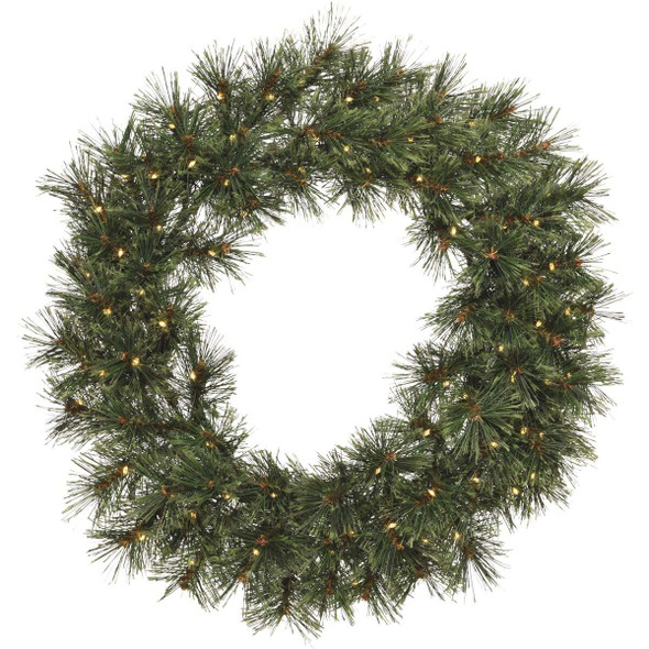 Everlands 25 In. Prelit Cashmere Wreath 9690990