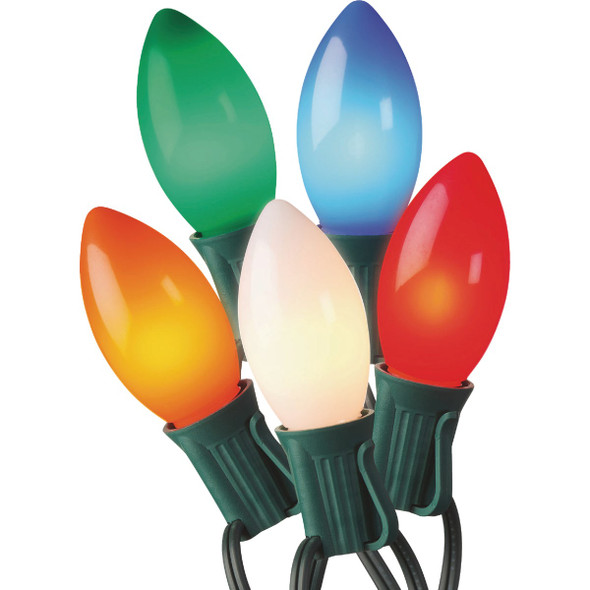 Sylvania Multi 20-Bulb 20 Staylit Traditional Glow C9 Ceramic LED Light Set Sylvania Multi 20-Bulb 20 Staylit Traditional Glow C9 Ceramic LED Light Set