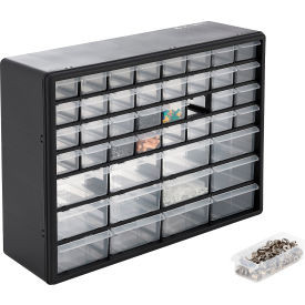 Global Industrial Plastic Drawer Parts Cabinet 44 Drawers 20""W x 6-1/2""D x 16"