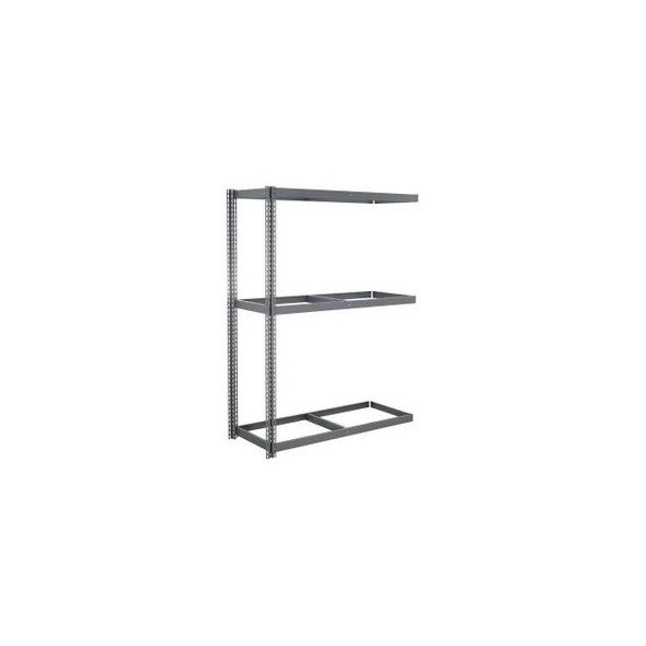 Global Industrial 3 Shelf Heavy Duty Boltless Shelving Add On 72""W x 24""D x 96