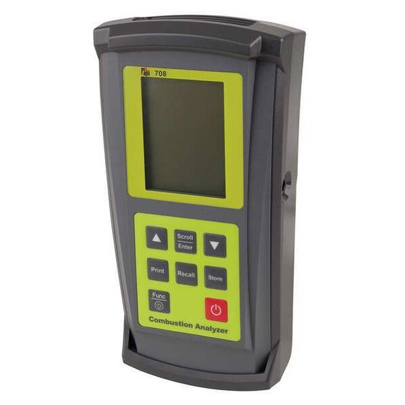 Test Products International Combustion Analyzer,0 to 10,000 ppm,LCD 707