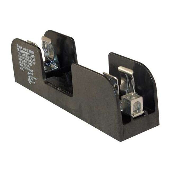 Open Fuse Block, 0 to 30A Amp Range, 600V AC/DC Volt Rating, 1 Poles, Screw