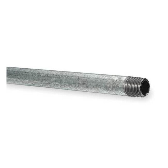 1-1/4" MNPT x 3 ft. TBE Carbon Steel Pipe Nipple Sch 40