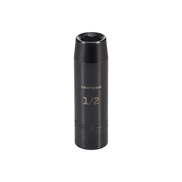 Craftsman Sockets, 1/2" Drive 1/2" SAE Deep Impact CMMT15997