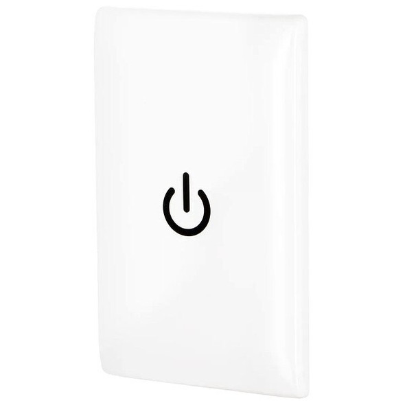 Hubbell Touch Switch Face Plate,3R,4.89"H,3.09"W WSS1PW Hubbell Touch Switch Face Plate,3R,4.89"H,3.09"W WSS1PW