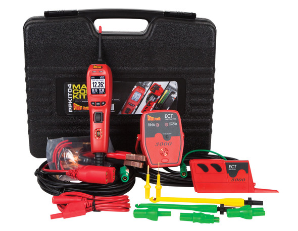 Power Probe 4 Master Combo Kit w/ FREE 5 Volt Adapter SCANKIT2