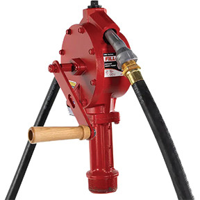 Rotary Hand Pump - 10 GPM, 8’ Hose FR112