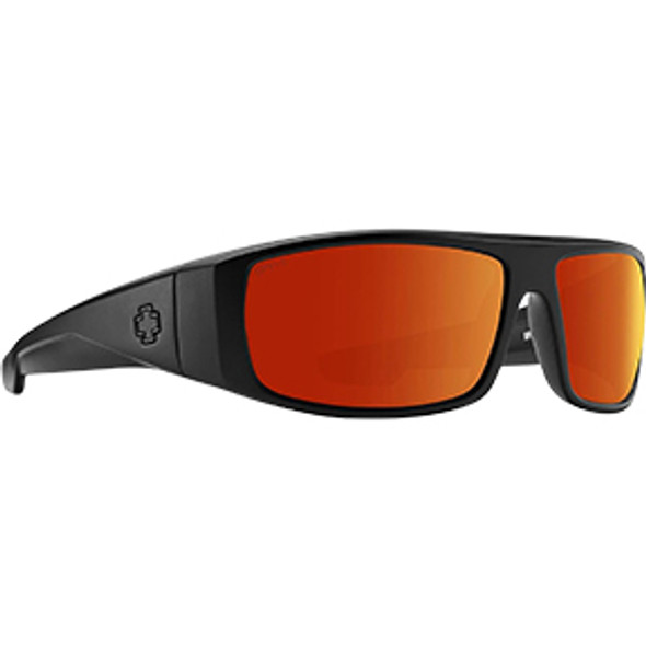 LOGAN ANSI RX MATTE BLACK - HAPPY BOOST POLAR ORANGE MIRROR 6700000000211
