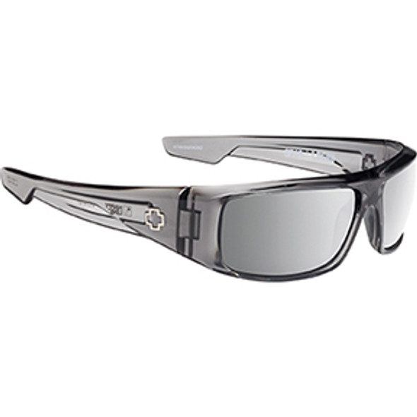 Logan Clear Smoke Happy Sunglasses - Grey/Medium Green 670939204352