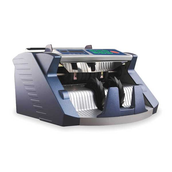 Accubanker Bill Counter,1200 Notes/Min,Digital,Blue AB1100