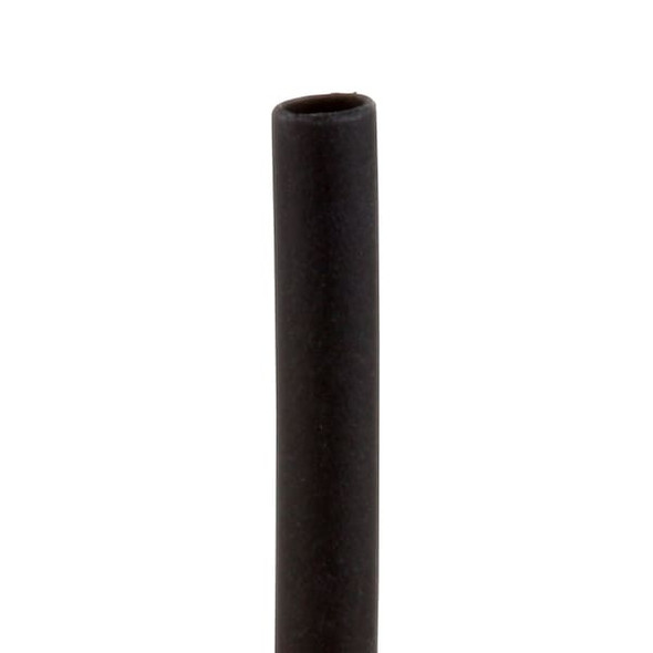Heat Shrink Tube, Thin Wall, 2:1 I.D. Shrink Ratio, 0.06 in I.D. Before Shrinking, Black, 4 ft