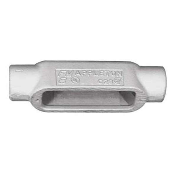Appleton Electric Conduit Outlet Body,Iron,1-1/2 In. C58 Appleton Electric Conduit Outlet Body,Iron,1-1/2 In. C58
