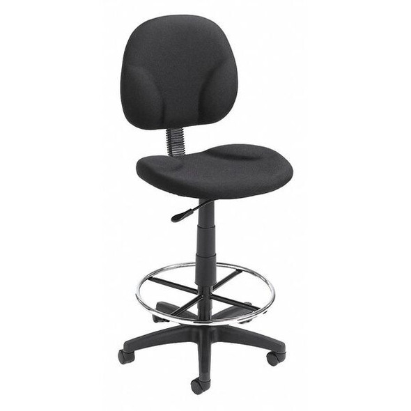 Manufacturer Varies Drafting Chair,49 in H,Black 452R15 Manufacturer Varies Drafting Chair,49 in H,Black 452R15