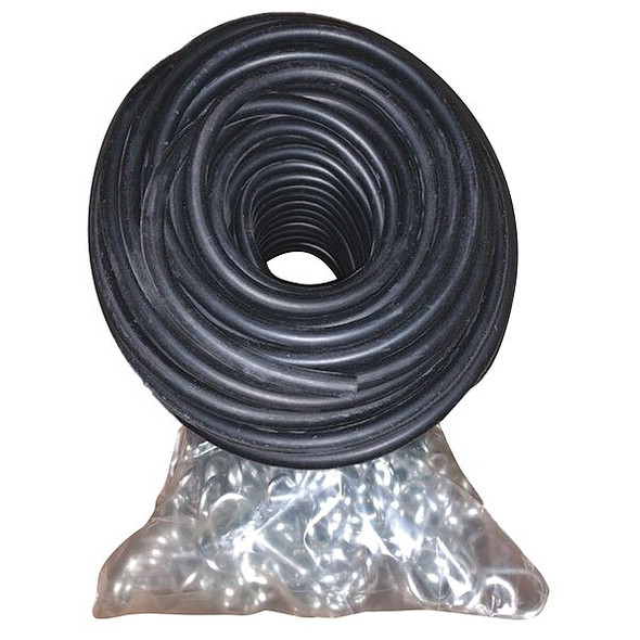 Manufacturer Varies Bungee Cord,3/8" W,Black 933037501