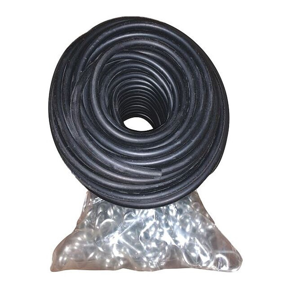 Manufacturer Varies Bungee Cord,3/8" W,Black 933037501