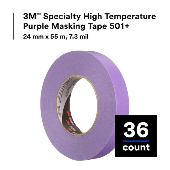 3m Painter'sTape,CrepePaper,Prp,60ydL,PK36 501+PL 3m Painter'sTape,CrepePaper,Prp,60ydL,PK36 501+PL
