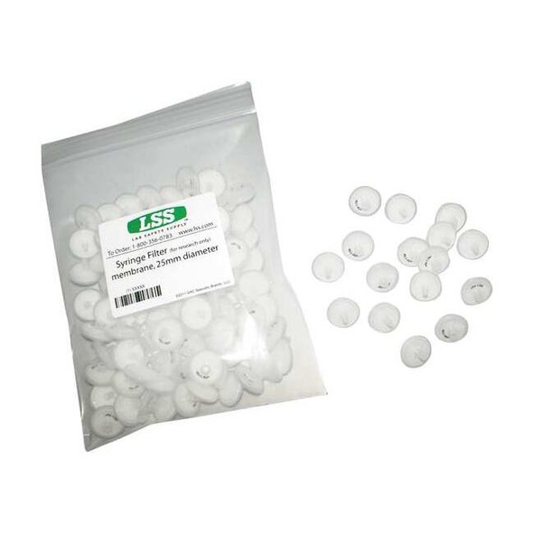Labexact Syringe Filter,13 mm Dia,10 mL,PK100 12K959