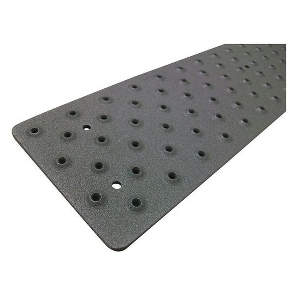 Stair Tread Cover Aluminum Black, 36 in W x 3/32 in Thick