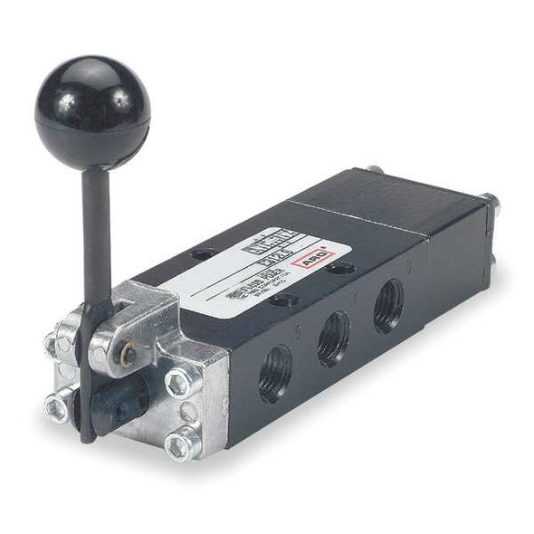 Aro Manual Air Control Valve, Lever, Black E312LS Aro Manual Air Control Valve, Lever, Black E312LS