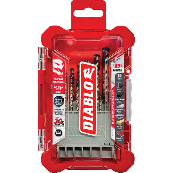 Metal Demon 15pc Metal Demon Bit Set DMD-S15T 329469