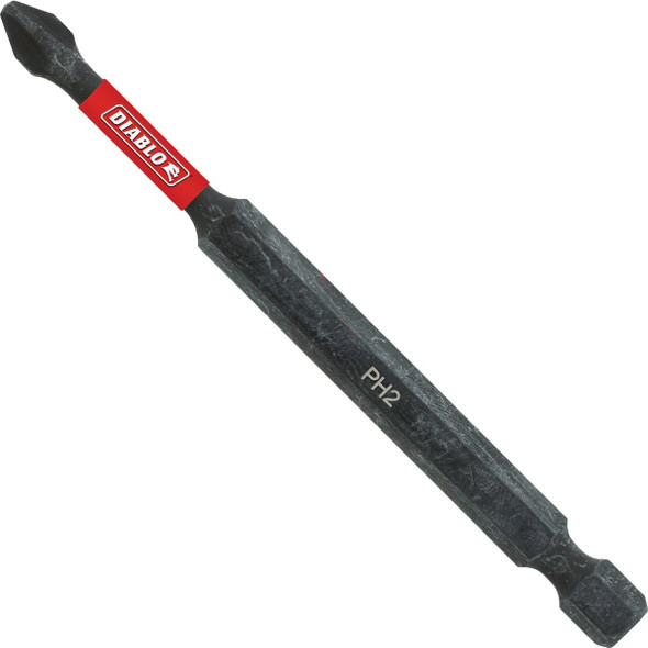 Diablo 3-1/2 In. Phillips #1 Impact Screwdriver Bit DPH135B Pack of 50