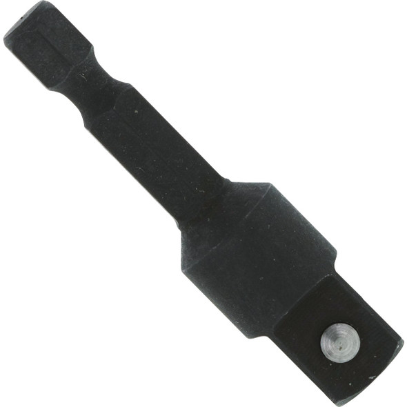 Diablo 3/8 In. Square x 1/4 In. Hex Impact Socket Adapter DSA0375B Pack of 50