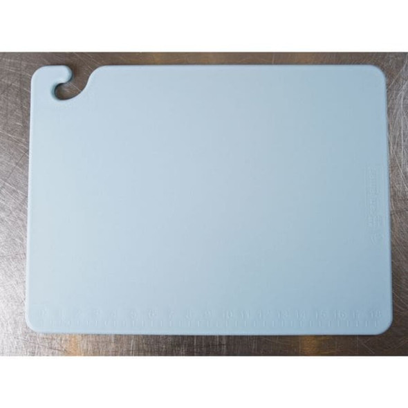 San Jamar Cutting Board,18x24,Blue CB182412BL
