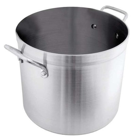 Crestware Stock Pot,20 qt,Aluminum POT20