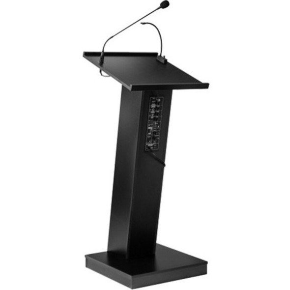 Oklahoma Sound Sound Lectern,46.5 in H,Black ZED