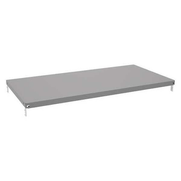 Tennsco Metal Shelf, 18"D x 36"W x 1"H, Carbon Steel,PK2 ES-18