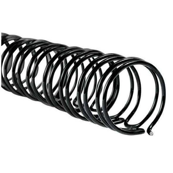 Gbc Binding Spine,Black,Metal,PK100 9775018