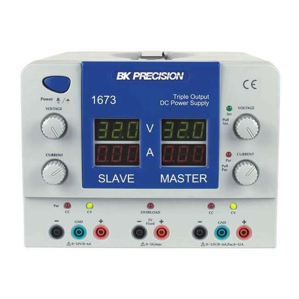 B&k Precision Triple Output DC Power Supply 400W 1673