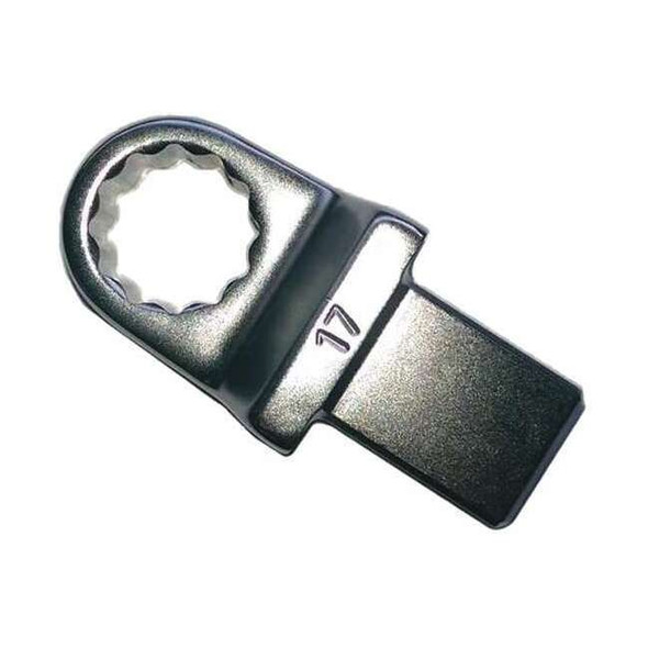 Westward Torque Wrench Head,Box End,17mm 19ZD05