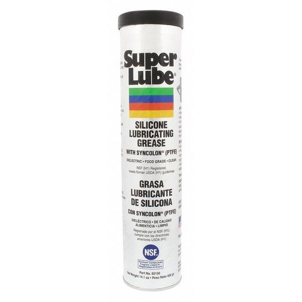 Super Lube 400g, Cartridge, Synthetic, White 92150