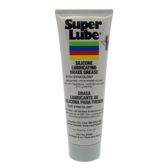 Super Lube 8 oz., Tube, Synthetic, White 97008