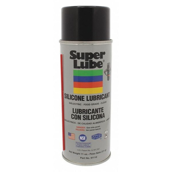Super Lube Silicone Food Grade, 11 Oz, Aerosol 91110