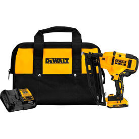 DeWalt 20V MAX 16 Gauge Angled Cordless Finish Nailer Kit 16 Gauge Li-Ion